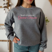 Sacred Blessings: Spiritual Christmas Sweatshirt