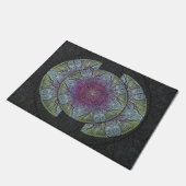 Sacred Bloom Mandala Deurmat (Schuin)