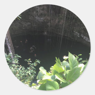 Sacred Blue Cenote, ik Kil, Mexico #3 Sticker