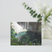 Sacred Blue Cenote, ik Kil, Mexico-Briefkaart Briefkaart (Staand voorkant)