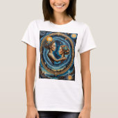 Sacred Cosmic Mirror Goddess Shirt (Voorkant)