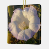 Sacred Datura Flower Wildflower Keramisch Ornament (Links)