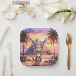 Sacred Desert Guardian Papieren Bordje