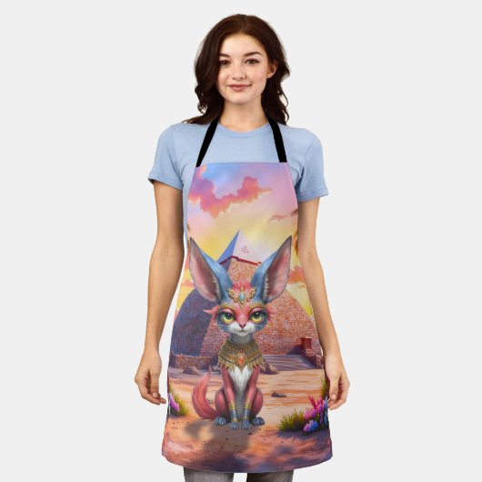 Sacred Desert Guardian Schort (Gedragen)