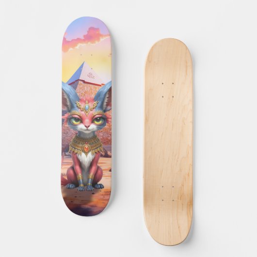 Sacred Desert Guardian Skateboard (Voorkant)