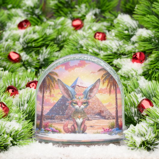 Sacred Desert Guardian Sneeuwbol (Kerstmis)