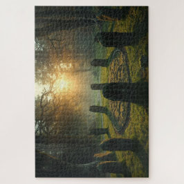 Sacred Druid Circle Jigsaw Puzzle Legpuzzel