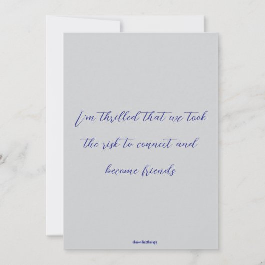 Sacred Encounter Flat Kaart (Achterkant)