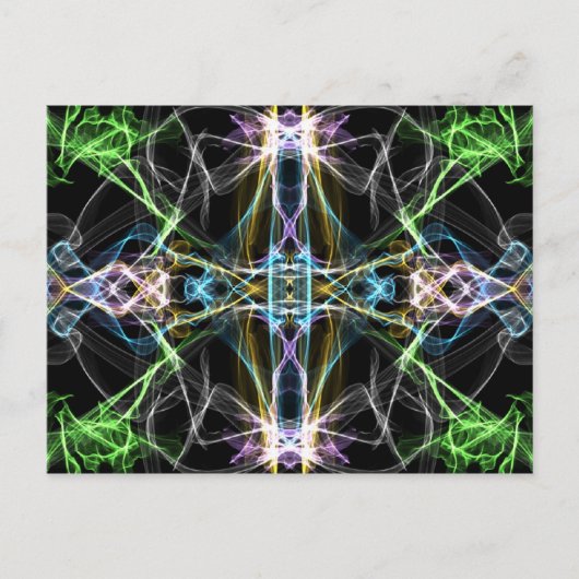 Sacred_Geo_Fractal_2 Briefkaart (Voorkant)