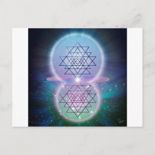 Sacred Geometry 7 Briefkaart