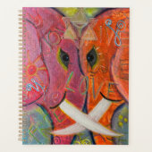 Sacred Geometry Elephant Original ART Planner (Voorkant)