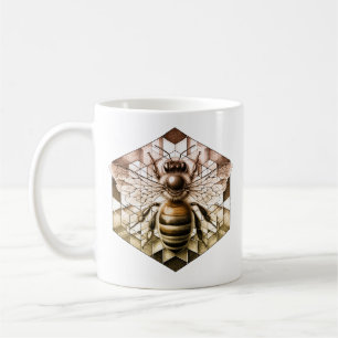 Sacred Geometry Honey Mok Bee Gift voor imkers