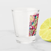 Sacred Geometry Kaleidoscope Shot Glass Glas (Links)