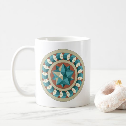 Sacred Geometry Koffiemok (Met donut)
