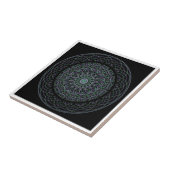 Sacred Geometry Mandala Tegeltje (Zijkant)