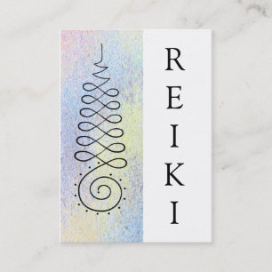 *~* Sacred Geometry Reiki Master Practitioner Visitekaartje
