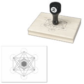 Sacred Geometry Rubberstempel (Gestempeld)