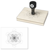 Sacred Geometry Rubberstempel (Gestempeld)