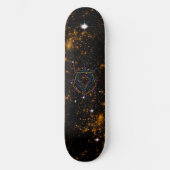 Sacred Geometry Sigil Skateboard (Voorkant)