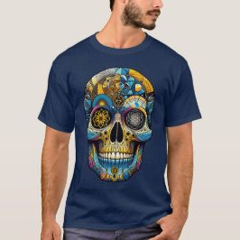 Sacred Geometry Skull T-shirt