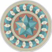 Sacred Geometry Sticker (Voorkant)