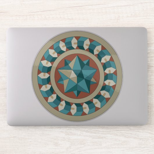 Sacred Geometry Sticker (Computer)