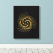 Sacred Geometry-symbool Canvas Afdruk (Insitu (Houten vloer))
