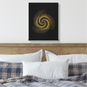 Sacred Geometry-symbool Canvas Afdruk (Insitu (Slaapkamer))
