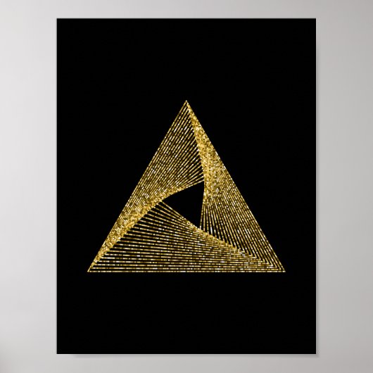Sacred Geometry-symbool Poster (Voorkant)