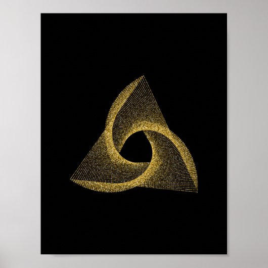 Sacred Geometry-symbool Poster (Voorkant)