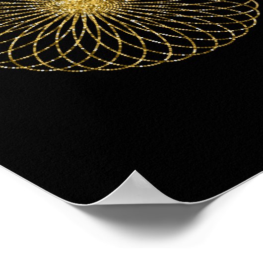 Sacred Geometry-symbool Poster (Hoek)