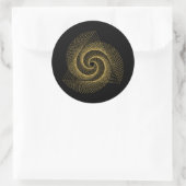 Sacred Geometry-symbool Ronde Sticker (Tas)