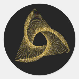 Sacred Geometry-symbool Ronde Sticker