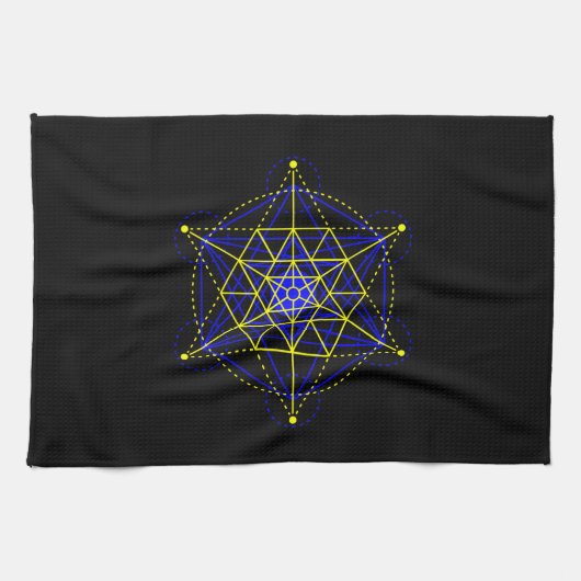 Sacred Geometry Theedoek (Horizontaal)