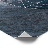 Sacred Geometry vs. The Mountains Poster (Hoek)