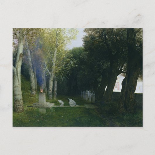 Sacred Grove, 1886 Briefkaart (Voorkant)