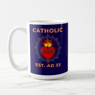Sacred Heart AD 33 Catholique Mug