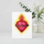 Sacred Heart Briefkaart (Staand voorkant)