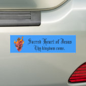 Sacred Heart Bumpersticker (Op auto)