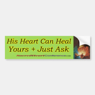 Sacred Heart c2 Bumpersticker