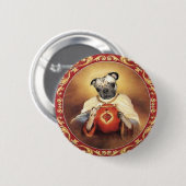 Sacred Heart Chewie Button (Voorkant /achterkant)