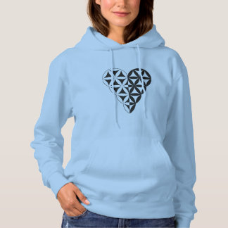 Sacred Heart - hart van het leven, Dual-Wh/ml. Hoodie