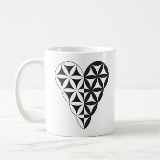 Sacred Heart - hart van het leven, Dual-Wh/ml. Koffiemok