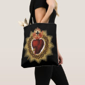 Sacred Heart of Jesus Catholic Devotion T-Shirt Th Draagtas (Dichtbij)