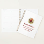 Sacred Heart of Jesus Planner (Devant avec enveloppe)