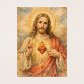 Sacred Heart of Jesus Spanish Funeral Prayer (Devant)