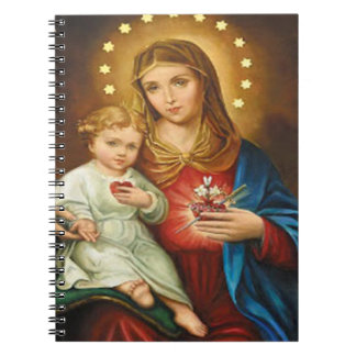 SACRED HEART OF MARY 12 PRODUCTS NOTITIEBOEK