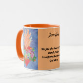 SACRED HEART Personalize Birthday Gift Coffee Cup Mok (Voorkant links)