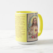 Sacred Heart Prayer Mok (Voorkant rechts)