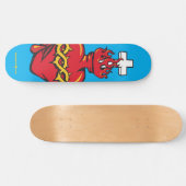 Sacred Heart Skateboard (Horizontaal)
